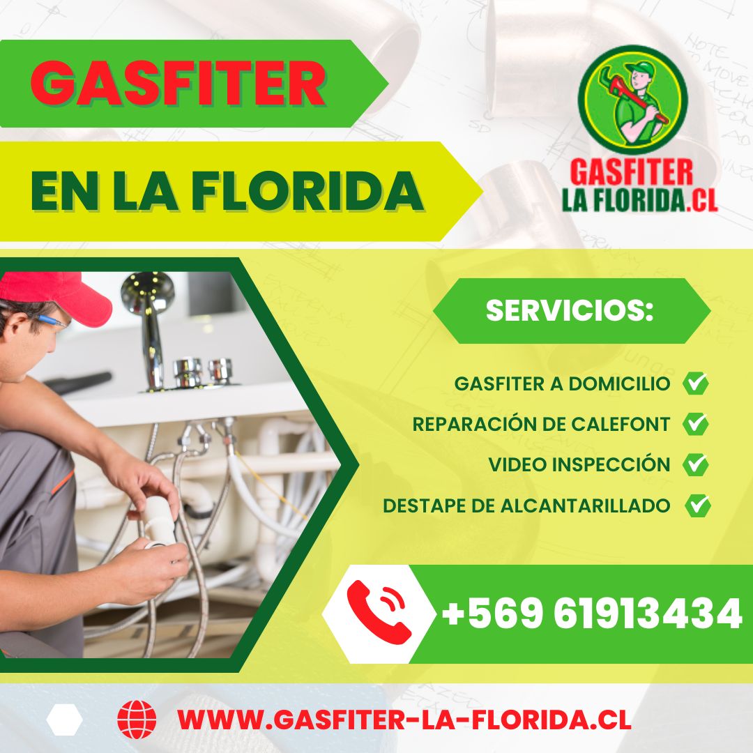 Servicio de gasfitería en la Florida, Santiago